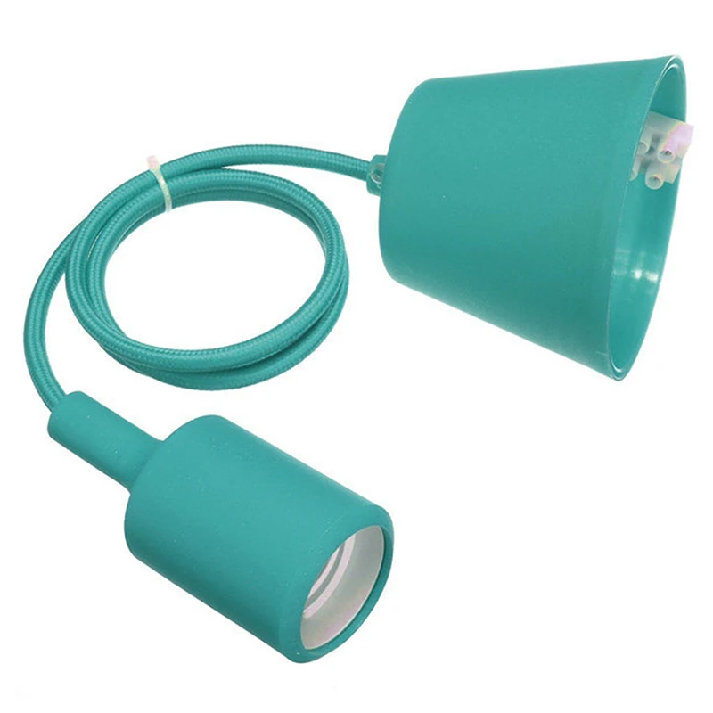 

E27 Silicone Rubber Mount Ceiling Bulb Lamp Cable mount DIY Lamp holder Lamp base