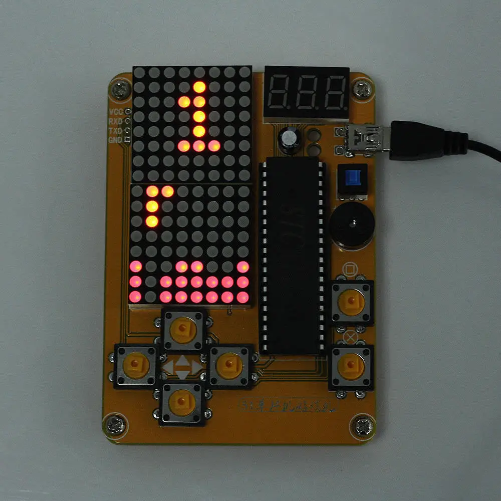 Diy Электронный Обучающий набор 4 в 1 классические игры для