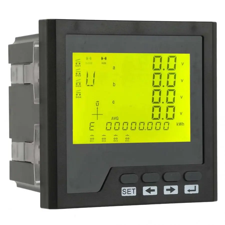 

AC 400V/5A Electric Instrument Three-phase Power Ammeter Intelligent Digital Three Phase Meter Hot sale