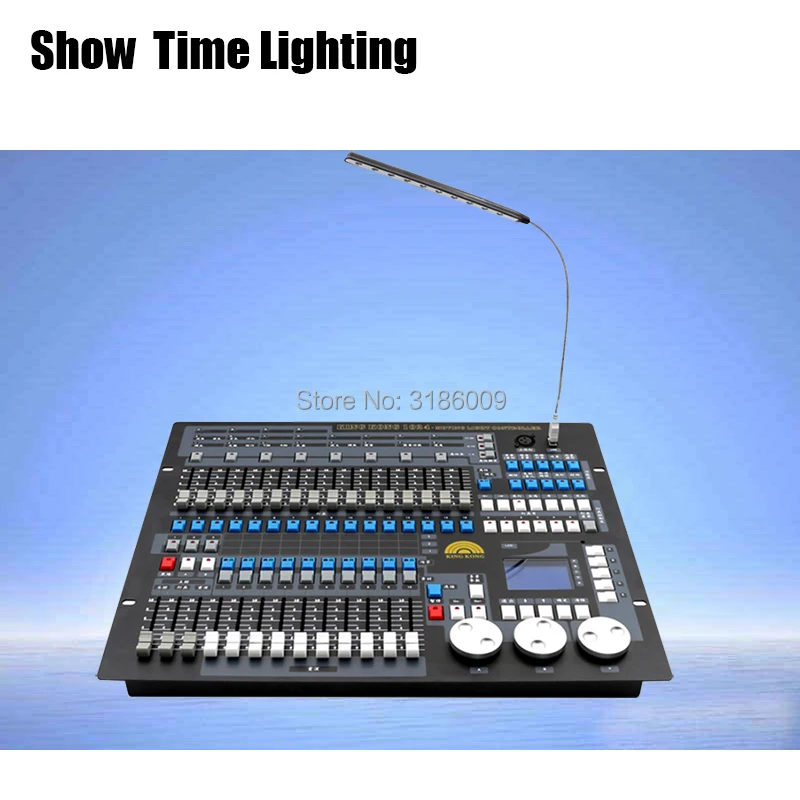 

Easy use Kingkong 1024 DMX Controller with program Stage light DMX 512 console use for XLR-3 led par beam moving head DJ light