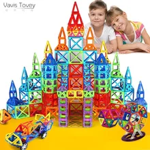 Vavis Tovey, большой дизайнерский набор для строительства, модель и строительные игрушки, пластиковые магнитные блоки, развивающие игрушки, детский подарок