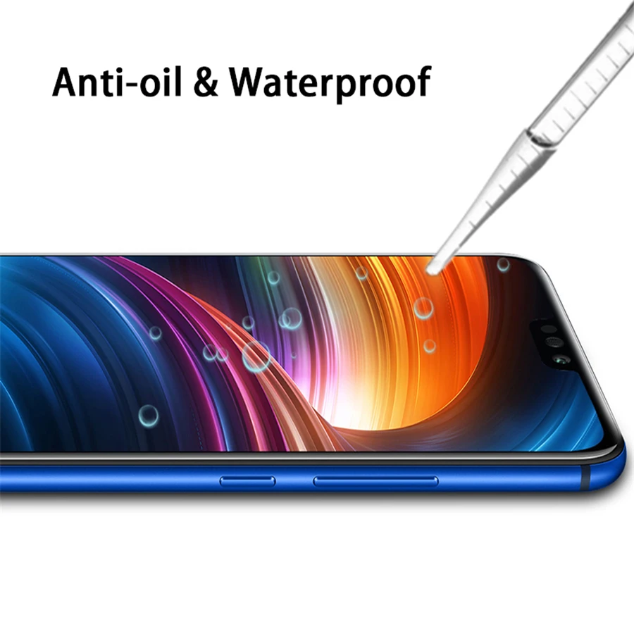 Полное закаленное стекло для Huawei Honor 8x 8c 8s 8a 8 Lite Защитное экрана на hono pro x c a s