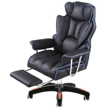 Роскошное утолщенное кресло Boss, откидное кресло, удобный стул для массажа, сиденье с подставкой для ног, подъемное вращающееся офисное кресло, игровое кресло
