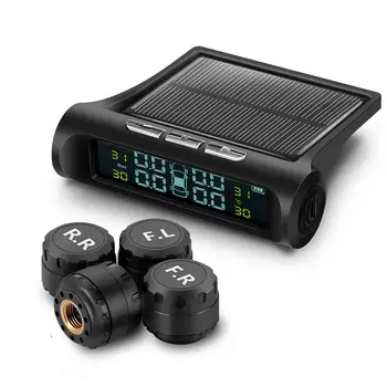 

Car Electronics TPMS Tire Pressure Monitoring System Charging External Sensor LCD Display Auto Alarm System Tool