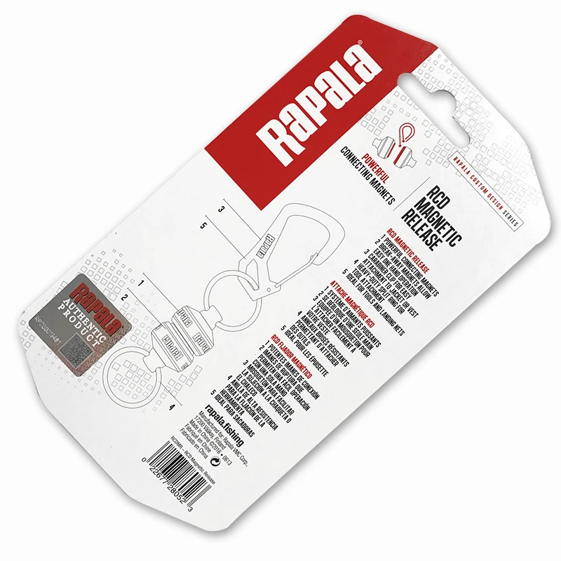 Rapala RCD Магнитный релиз Rcdmr Магнитная кнопка Подвеса приманка инструмент рыболовное снаряжение сильная Магнитная сила практическая