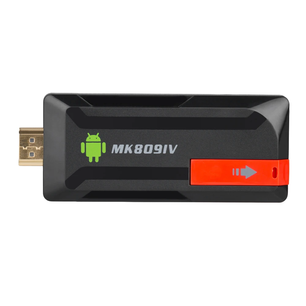 Ресивер для Smart tv MK809 IV Android 7,1 tv Dongle RK3229 четырехъядерный ТВ-накопитель 8G/16G UHD HD 3D Mini H.265 DLNA WiFi 4K tv stick