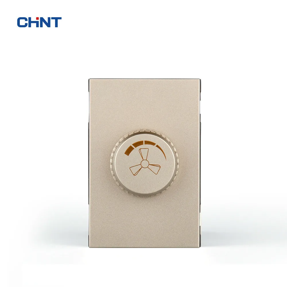 

CHINT Knob Switches Adjust Speed Switch 250W Assembly Module Switch 120 Type 9L Ceiling Fan Wall Switch Function Key