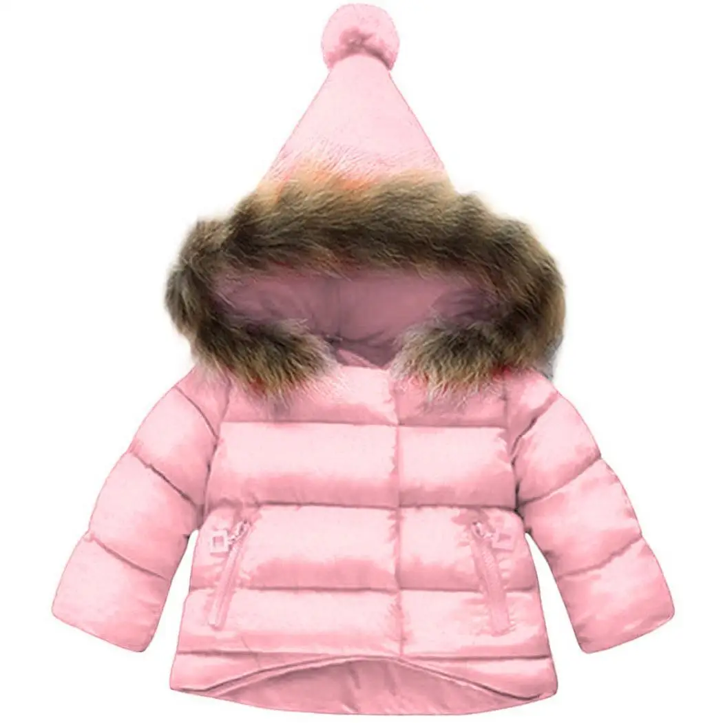 

New Kids Children Winter Thicken Warm Everyday, Holiday Hooded Long Cute Sleeve Coat Outwear Girls and Boys