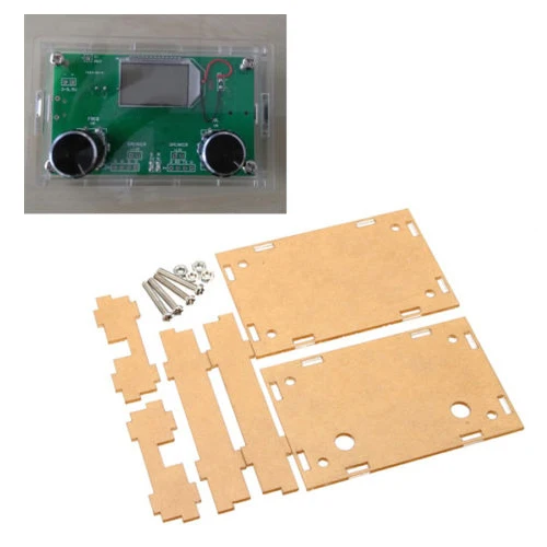 

1 x Transparent acrylic Enclosure for DSP & PLL Digital Stereo FM Radio
