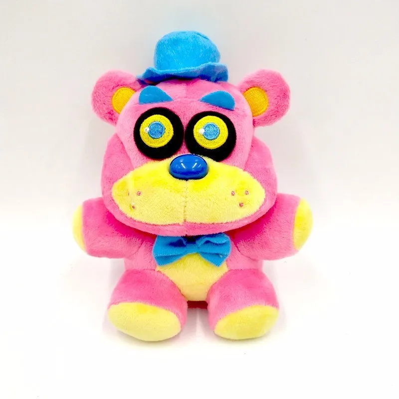 18 см Fnaf Freddy Fazbear, плюшевая кукла Five Nights At Freddy's, Золотой медведь, кошмар, кекс, Лисий шар, мальчик, клоун, мягкая игрушка для детей