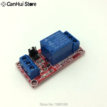 

2pcs 1 Channel 5V 12V 24V Relay Module Board Shield With Optocoupler Support High and Low Level Trigger