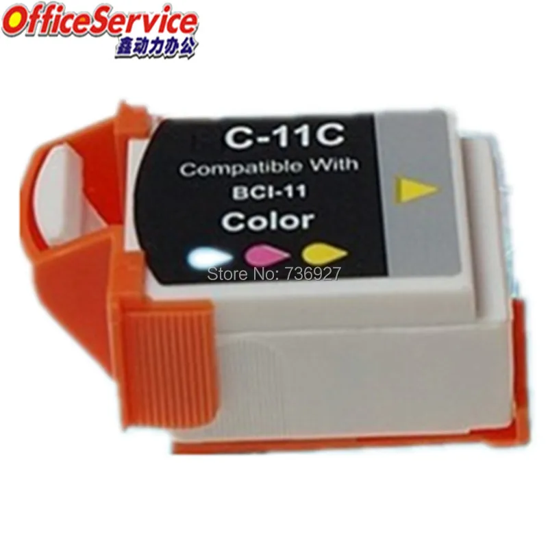 BCI11 BCI 11 11BK 11C совместимый чернильный картридж для Canon BJC 50 55 70 80 85 струйный