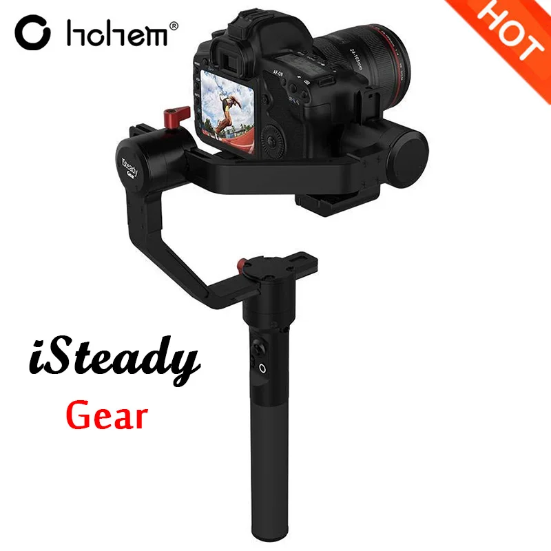 

Hohem iSteady Gear 3-axis Handheld Gimbal Payload 2.5kg for DSLR / Mirrorless Camera