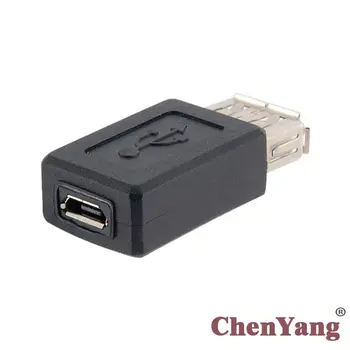 

Jimier 10pcs/lot Micro USB B Type 5P Female to USB 2.0 A Female Data Contor Adapter Convertor