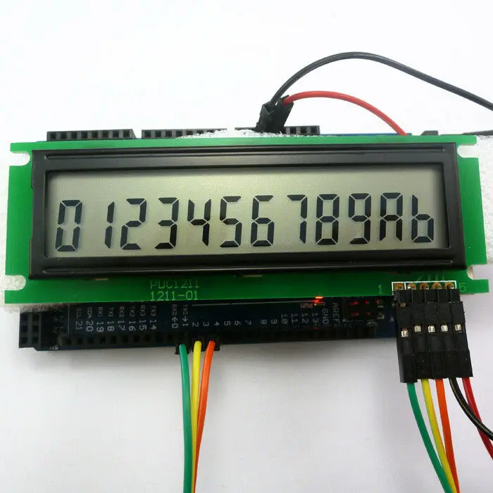 

DC 5V 12bit 7Seg SPI LCD Display HT1621 LED Driver LED Module
