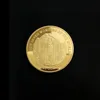 New World Seven Miracle Gold-plated Anniversary Badge China The Great Wall Commemorative Coin Tourism Collection Currency ► Photo 2/6