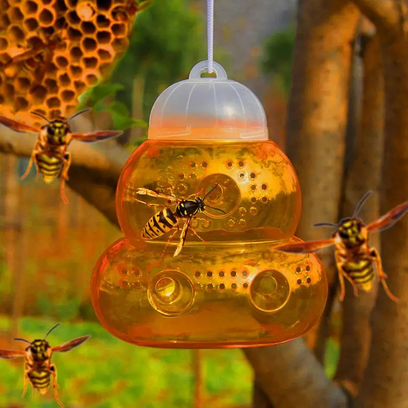 

Bumblebee killing gourd-shaped bee-keepers Insect cages easy entrance no escape physical destruction swarm catcher Insect cage
