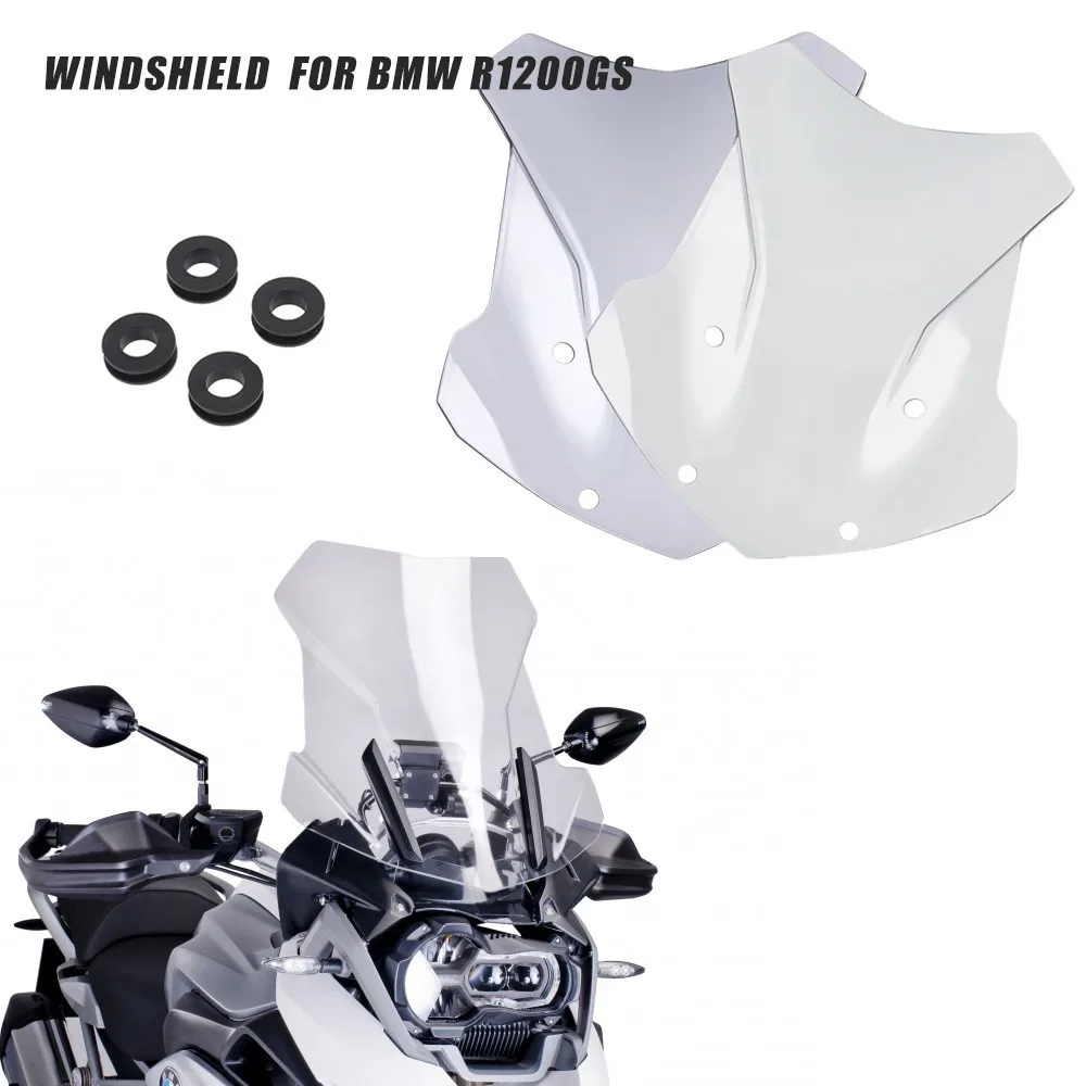 

Windscreen Windshield For BMW R1200GS R 1200 GS LC ADV Adventure 2013 2014 2015 2016 2017 2018 Wind Shield Screen Protector
