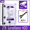 WD фиолетовый жесткий диск наблюдения 2 ТБ SATA III 3,5 