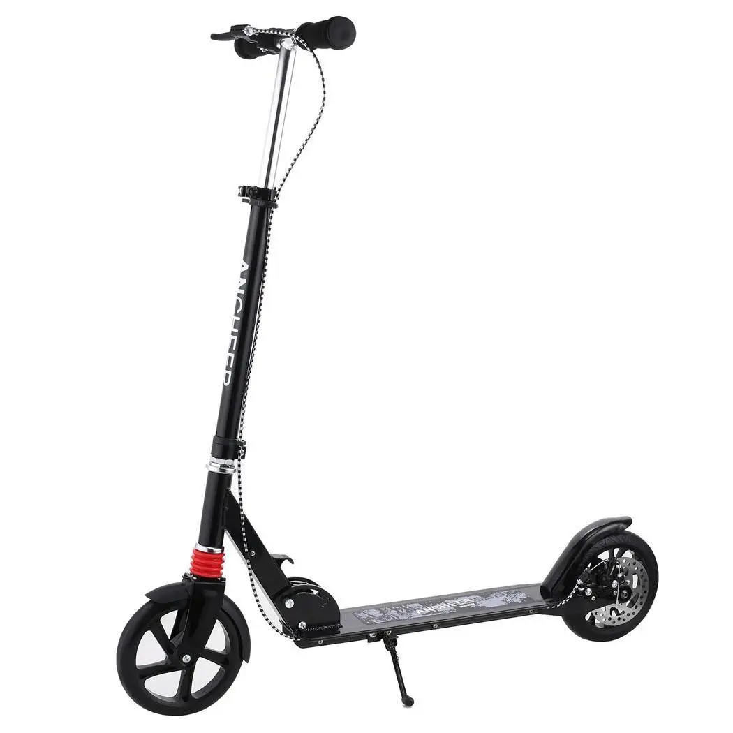

ANCHEER Adult Children Scooter Alloy Adjustable Aluminum Women Men Height 3-Wheel Booster Foldable Mini Smart For Adult
