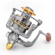 13-оси цельнометаллический катушка, Рыболовная катушка, рыболовная линия колеса 1000/2000/3000/4000/5000/6000, катушка для спиннинга, Морская рыбалка серебристо-серый