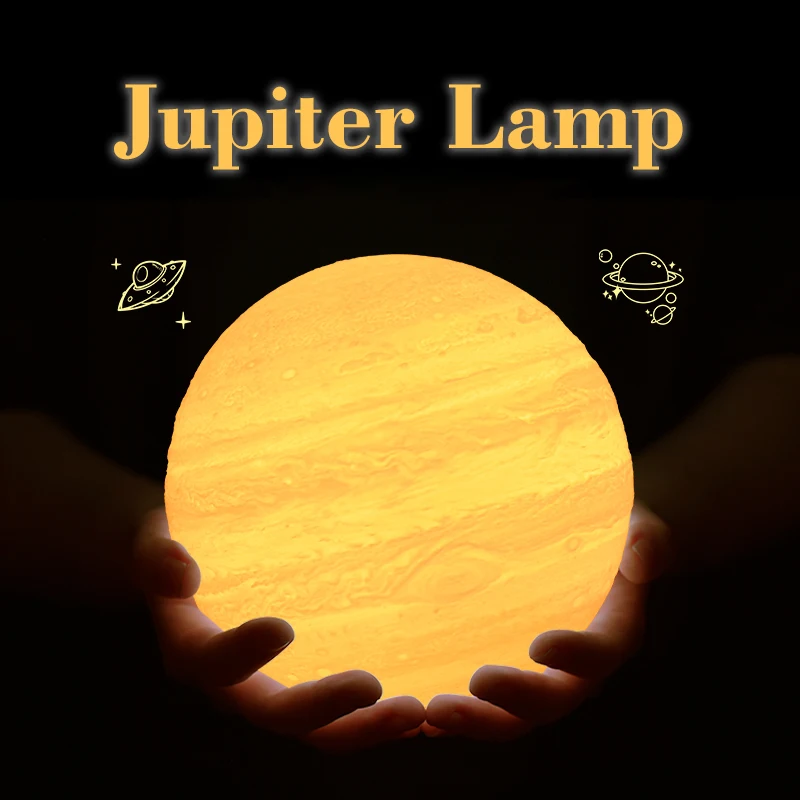 Светильник Rambery jupiter светильник светодиодный с 3D принтом Луны