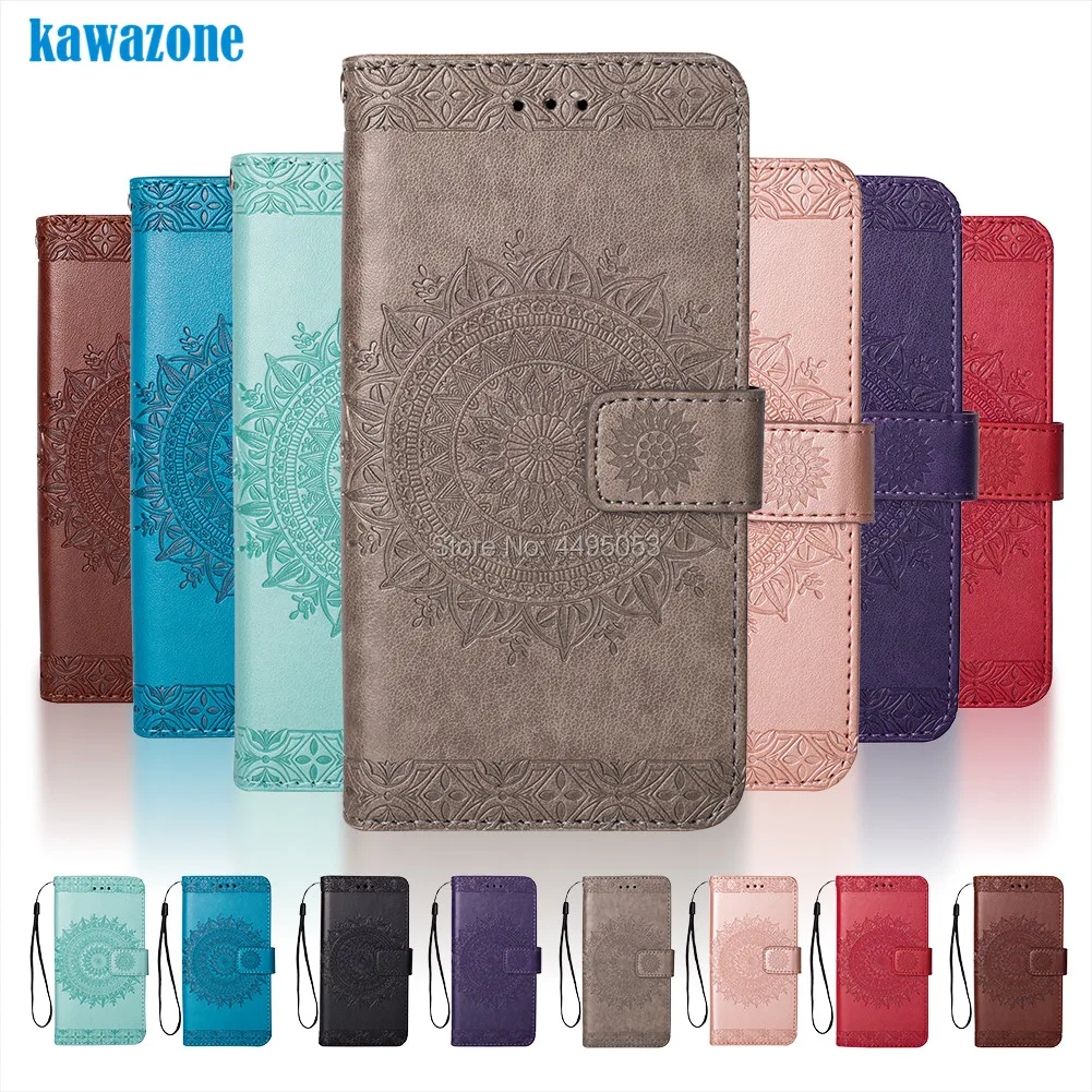 

Phone Etui Coque Cover Case for Samsung Galaxy S7 S7Edge Edge With Soft TPU High Quality Totem Patterned PU Leather Flip Wallet