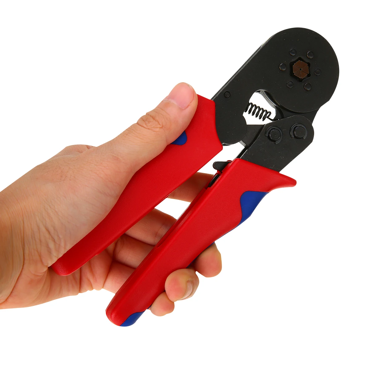 HSC8 6 6 Six Mandrel Terminal Crimping Pliers Adjustable Ratchet