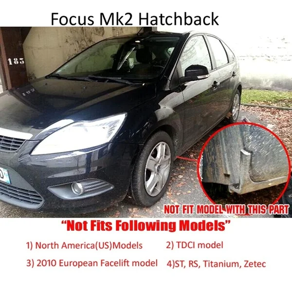 Подходит для ford Focus 2 Mk2 Mk2.5 салона Sedan 2005 2011 брызговики Брызговики Передние Задние