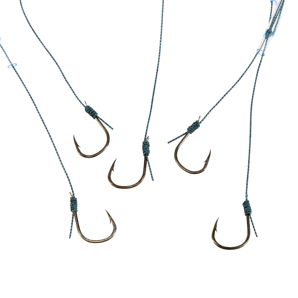 

120cm String Hook Barb Fishing Hooks for Sea Fishing Nylon Line Steel Fishing String Hook Fishing Accessories For Pesca