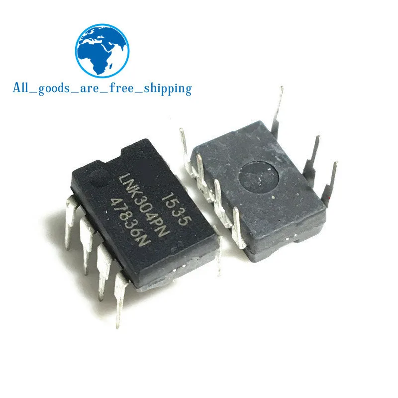 Новые и оригинальные интегральные схемы LNK304PN DIP7 LNK304P DIP LNK304 7 304PN 10 шт.|Интегральные