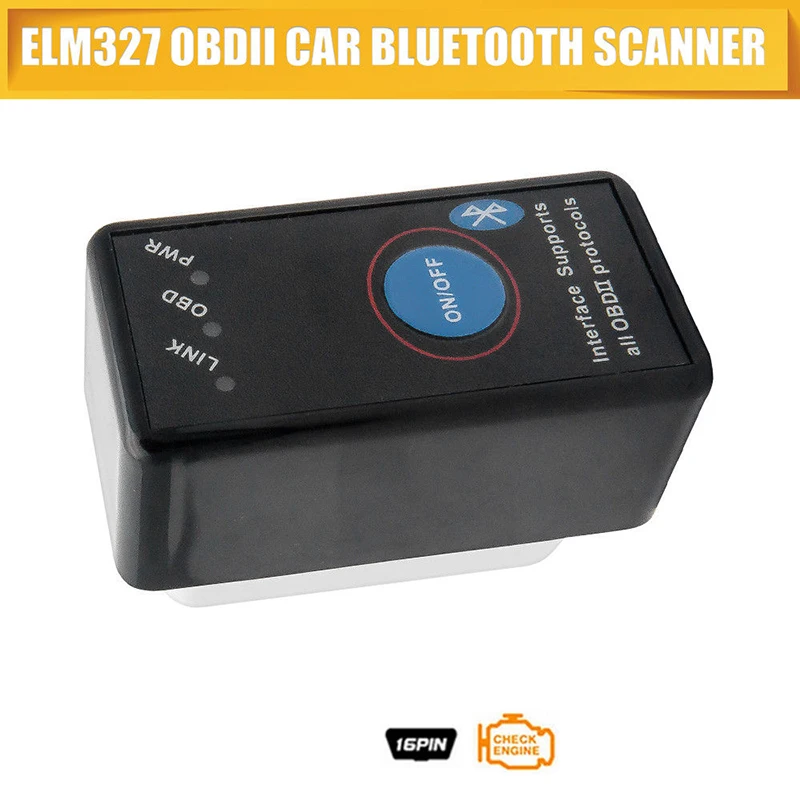 XTRONS Мини ELM327 OBD2 сканер кода Bluetooth автомобильный диагностический переключатель ПК Android