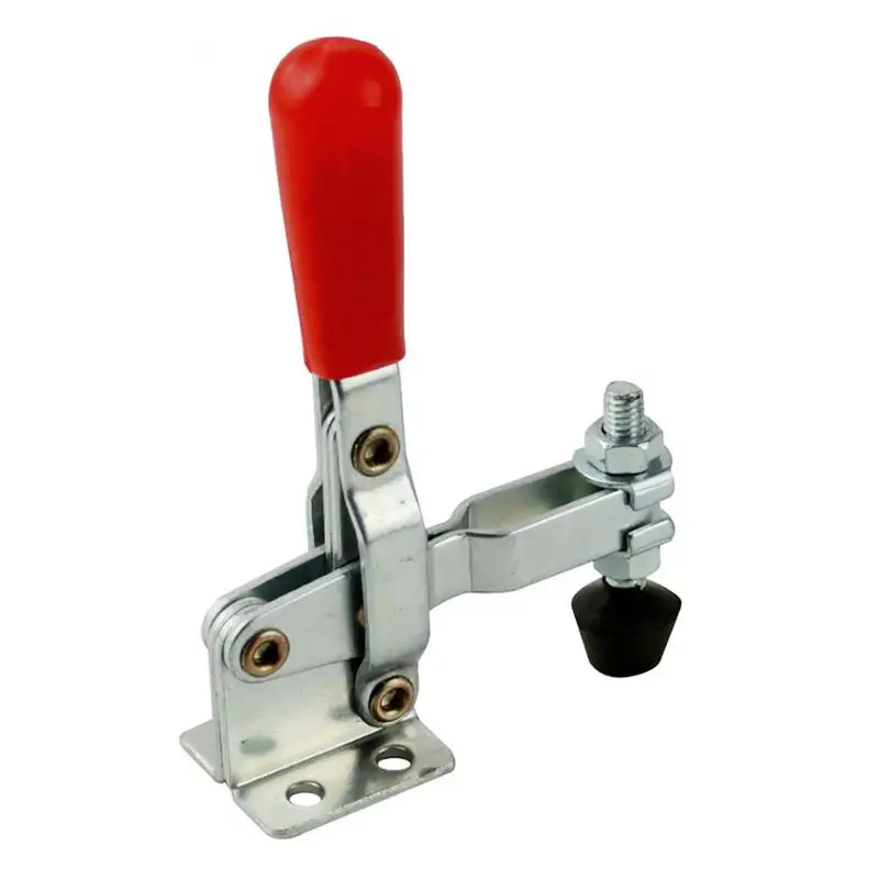 

M4 Screw Fast Locking Lever Fastener Hand Tool Universal Quick Clip Vertical Fixture Horizontal Clamp Welding Pressing Machine