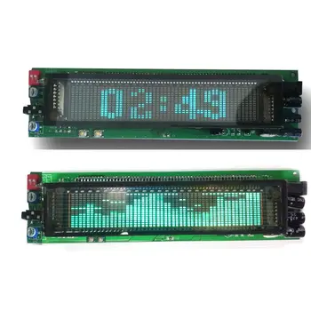 

DYKB VFD clock Music Spectrum Display Analyzer MP3 PC Amplifier Audio Level Indicator music rhythm Analyzer VU METER 12V 24V CAR
