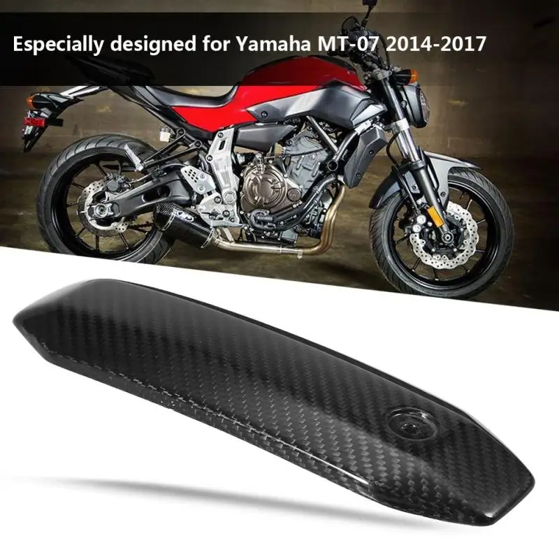 

Motorcycle Carbon Fiber Oil Tank Mid Panel Cowl Cover for Yamaha MT-07 FZ-07 2014 2015 2016 2017 Universal