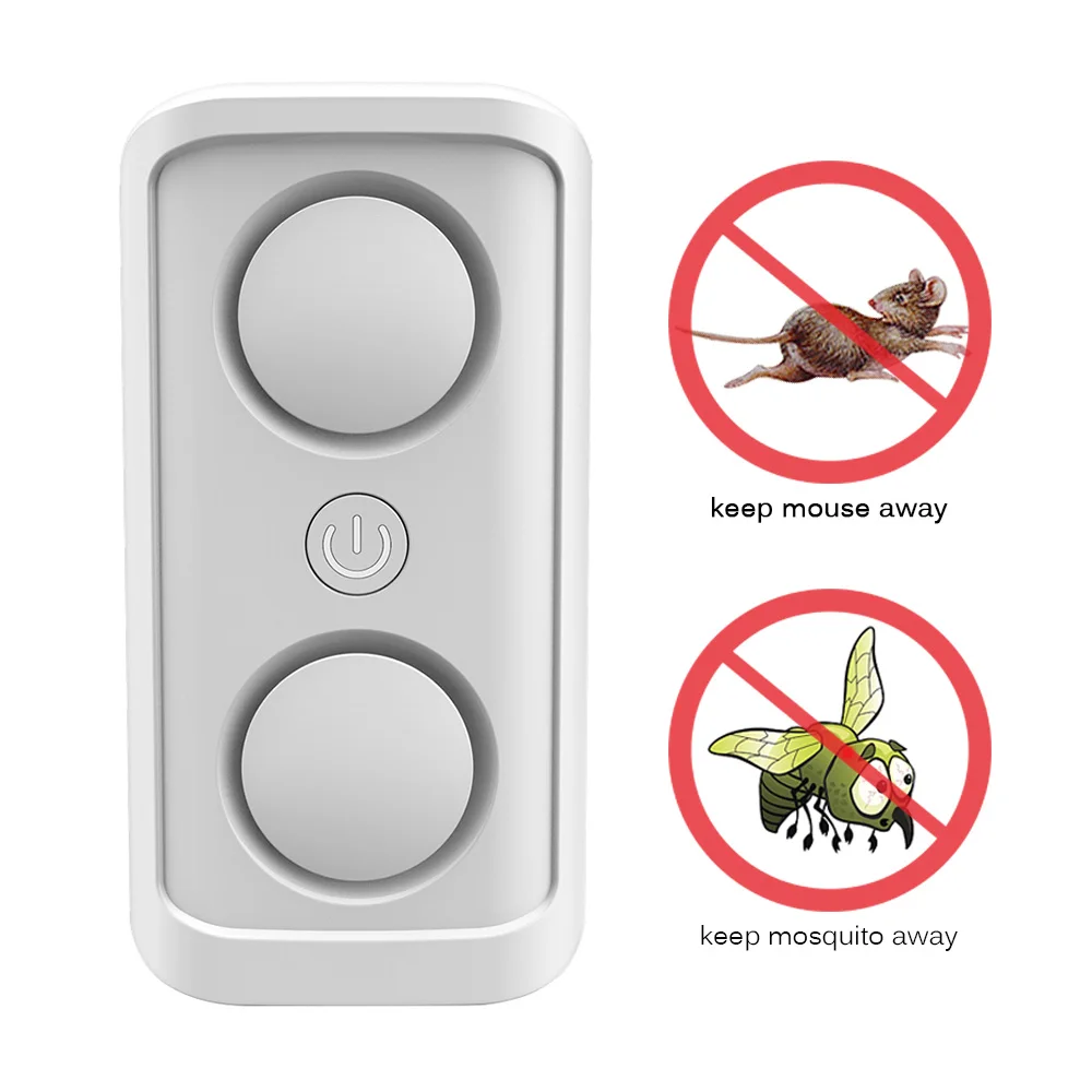 4 X Ultrasonic Electric Indoor Anti Mosquito Rat Mice Pest Bug Control Repeller