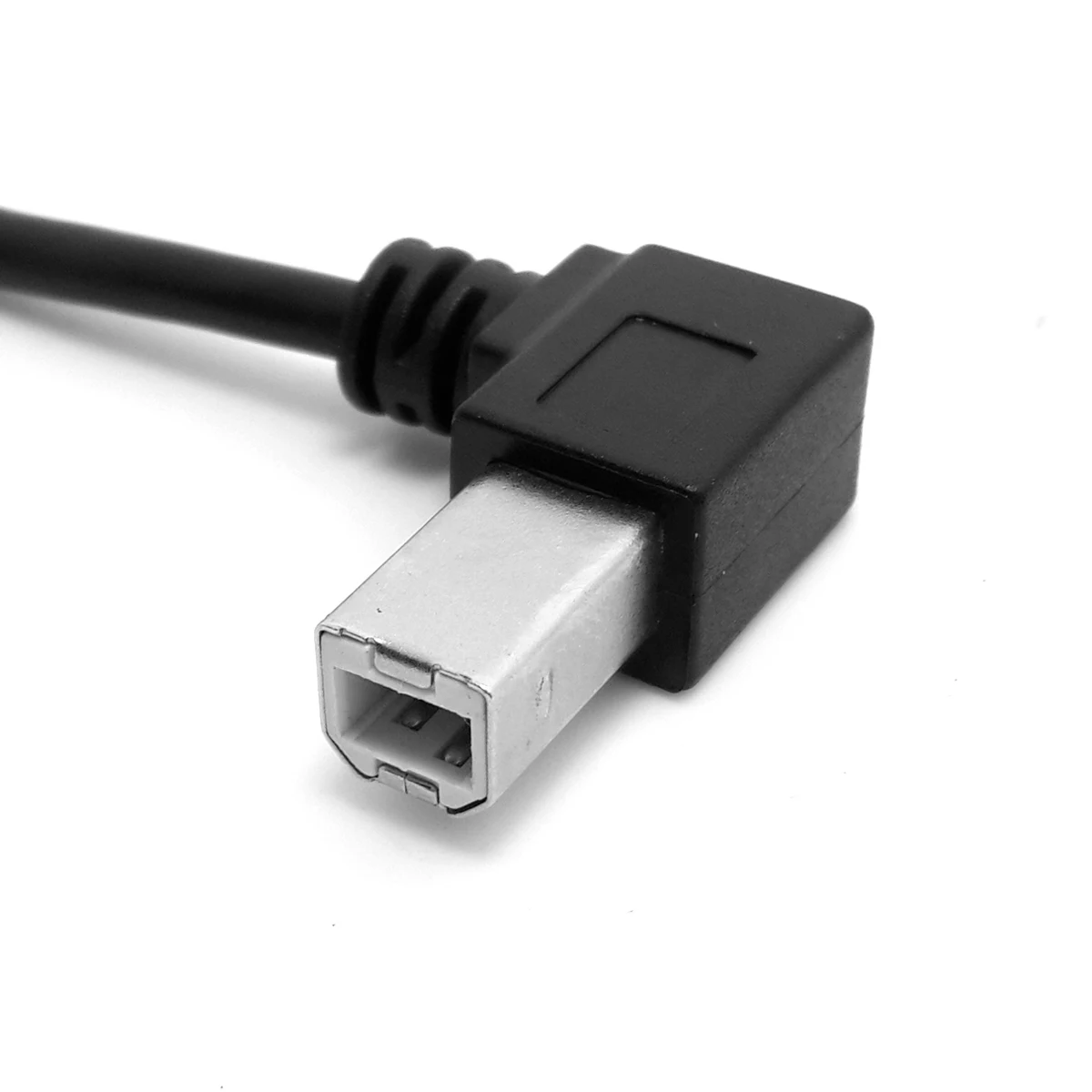 Сканер для принтера Cablecc с прямым углом USB 2 0 штекер А B Кабель 90 градусов 50 см 100