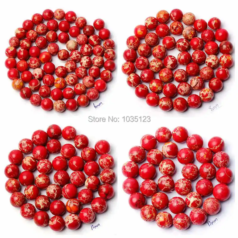 

6,8,10,12mm Natural Round Shape Crazy Lace Stone Stone DIY Loose Beads Strand 15" Jewellery Making wj73