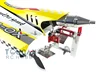 G30H ARTR-RC 54" 30CC Engine Gasoline Fiber Glass RC Racing Boat Radio System Servos Yellow THZH0054 5