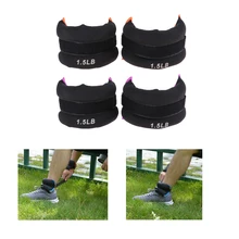 Фитнес лодыжки запястье вес бег прочность тренировочный мешок с песком браслет ремешок для женщин мужчин(1LB/1,5 LB