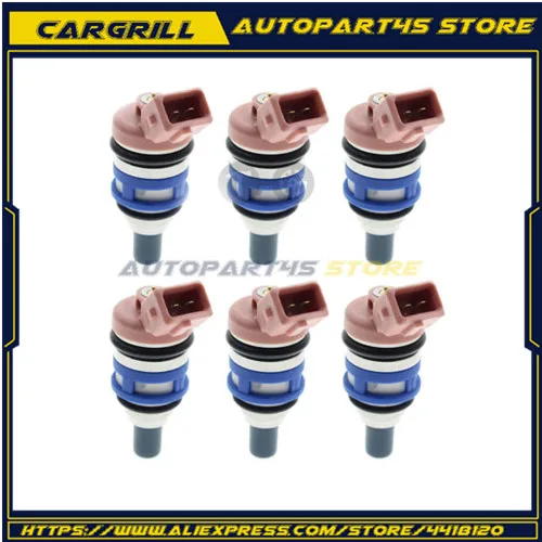 

New 6Pcs Fuel Injectors 1660021V02 1660085E06 3.0 1660085E06 For Nissan Maxima