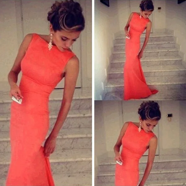 

NEW Womens Summer Sleeveless PROM Evening Party DRESS Casual Long PAGEANT GOWN