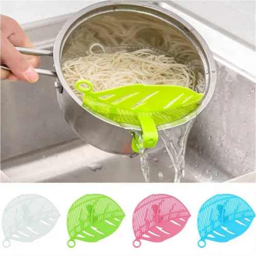

1 Cleaning X Rice Cooking Tool Practical Kitchen Gadget Tool Plastic Rice Beans Washing House Cleaning Filter Water Baffle