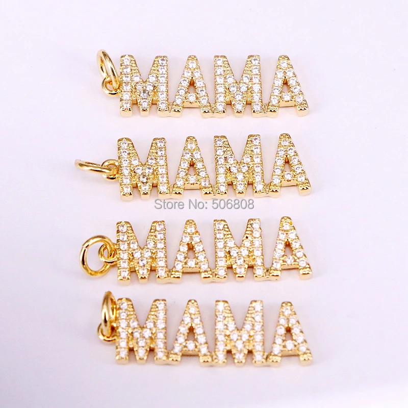 6 шт. женский кулон с микро инкрустацией из фианита|Ожерелья подвеской| |