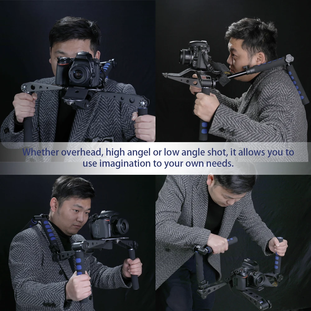 DSLR Rig Movie Kit Универсальный многофункциональный ручной карданный стабилизатор DSLR Filmmaking система плечевое Крепление-стабилизатор держатель камеры