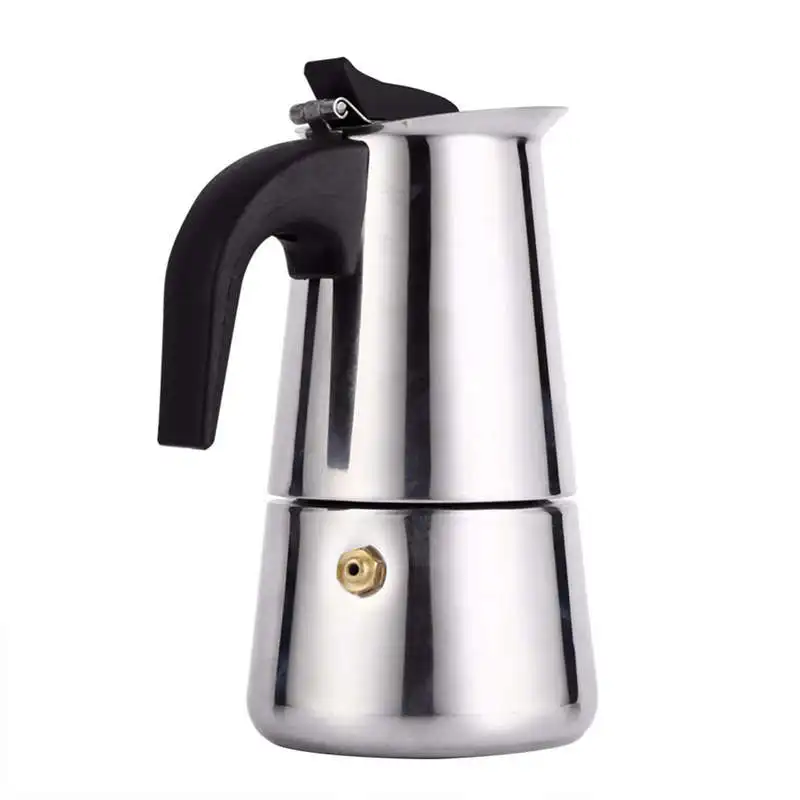 Нержавеющая сталь Moka Кофеварка Mocha эспрессо латте плита фильтр кофейник Percolator