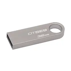 Kingston technology DataTraveler SE9 32 ГБ, 32 ГБ, 2,0, разъем usb type-A, монолитный, бежевый