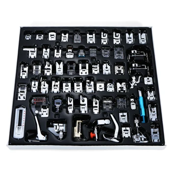 

62pcs Mini Sewing Machine Presser Foot Feet For Brother Singer Janome Presser Feet Braiding Blind Stitch Darning Sewing Use
