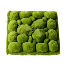 33x33 см форма камня мох коврик крытый зеленый искусственные лужайки ковровые покрытия поддельные Sod Moss для дома отель стены балкон Декор