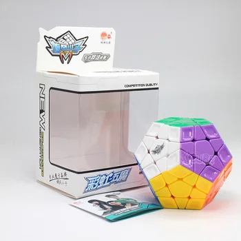 

Cyclone Boys Dodecahedron Megaminxeds 12 sides Magic Speed Cube Cubes for Beginers Professional Puzzle Strickerless Wumofang